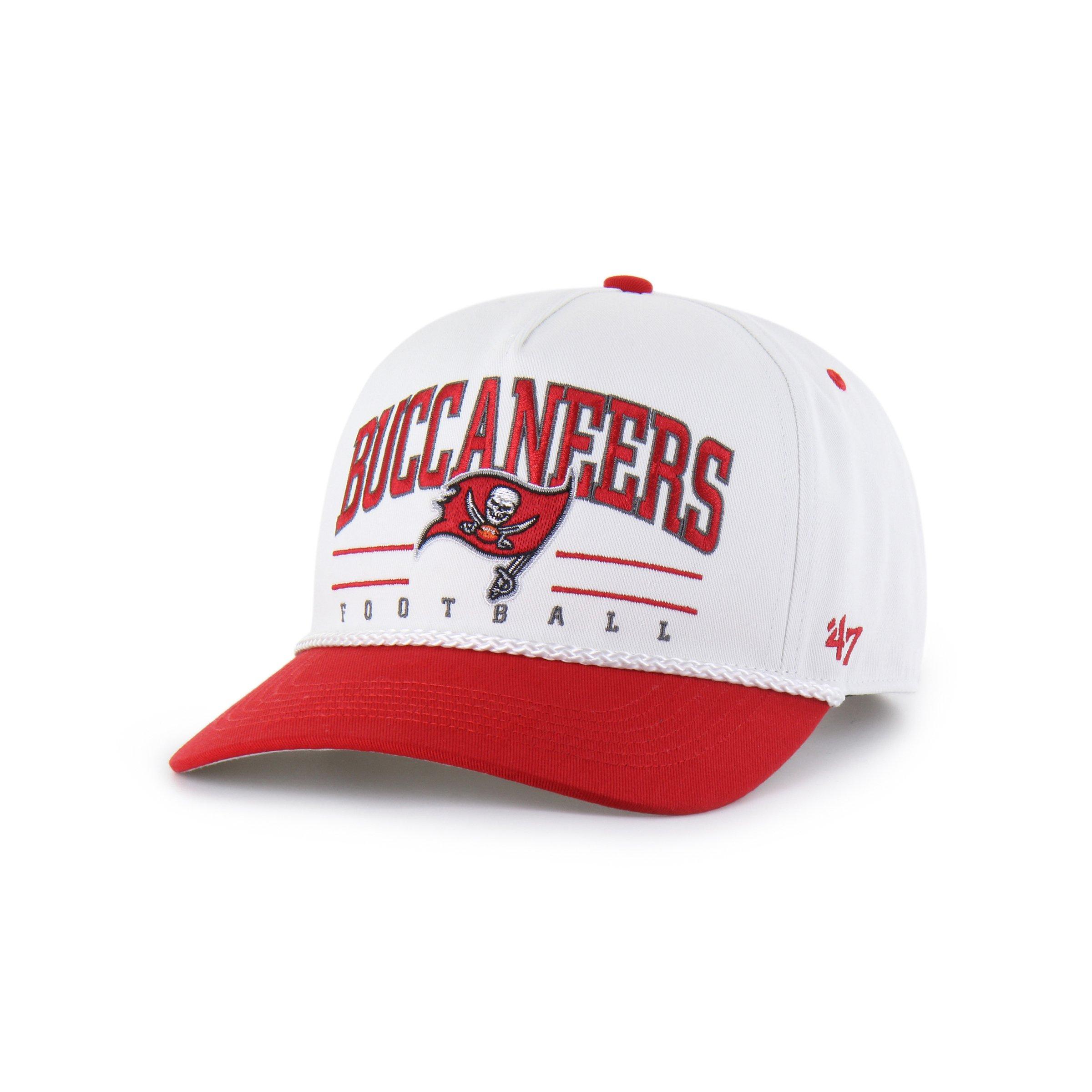 47 Tampa Bay Buccaneers Roscoe Hitch Snapback Cap - White - WHITE